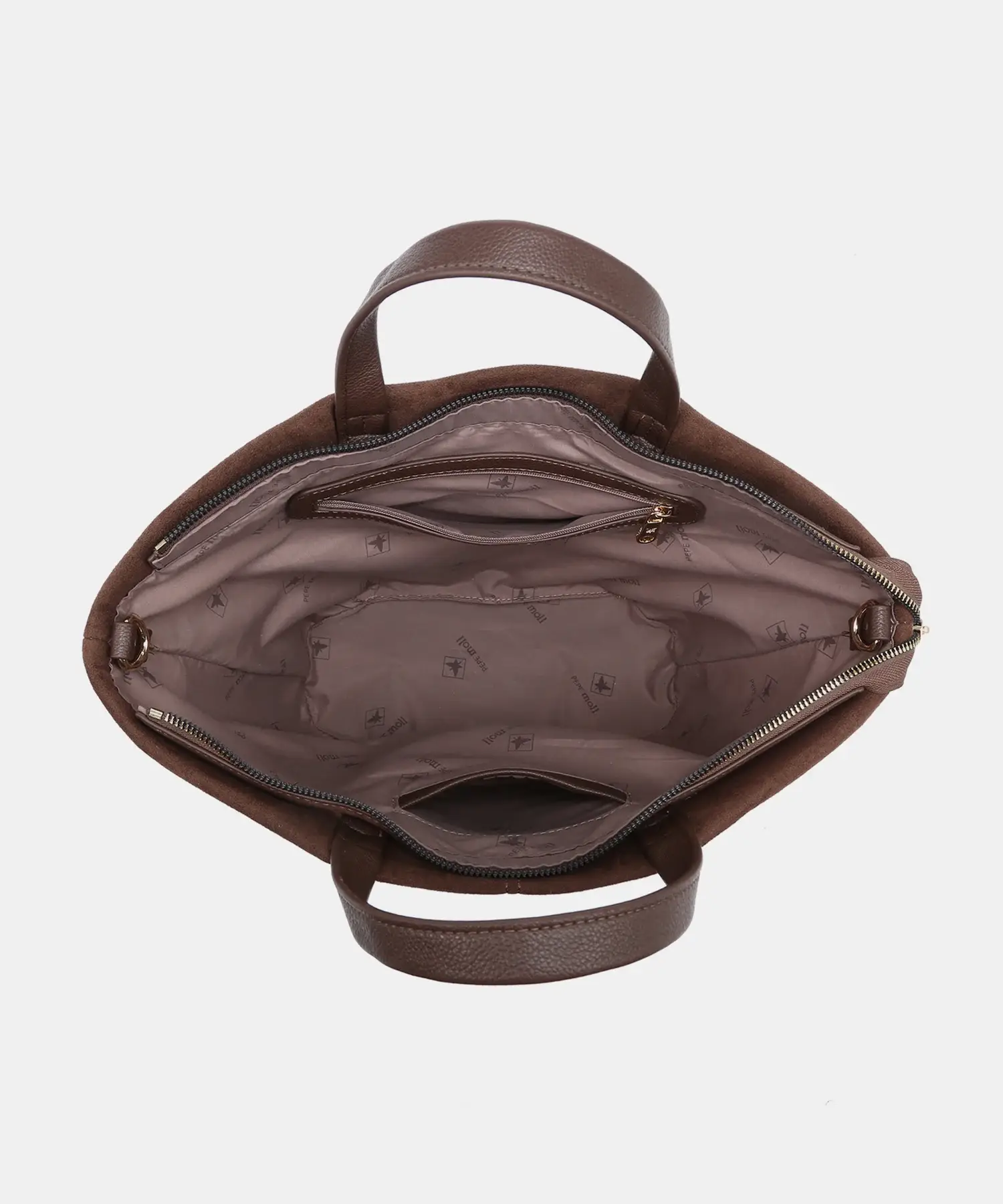 Bolso shopper marrón Pepe Moll Ofelia - Imagen 4