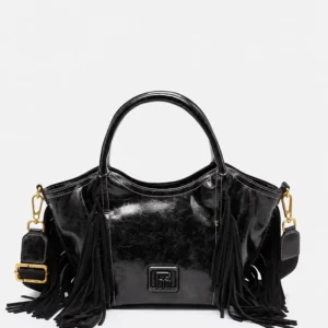 Bolso de mano con flecos Pepe Moll Daria