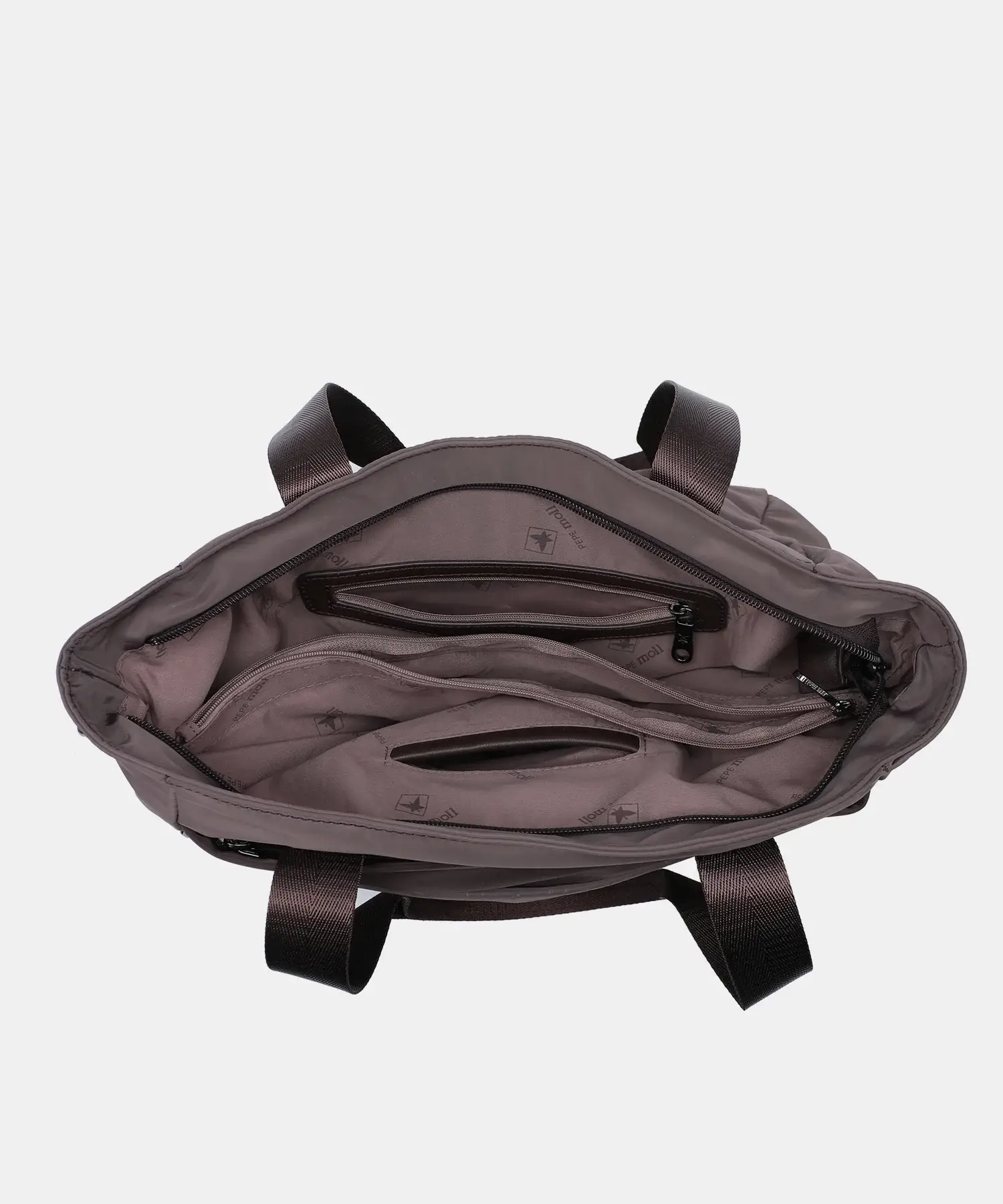 Bolso tote grande mocca Pepe Moll Diana - Imagen 4