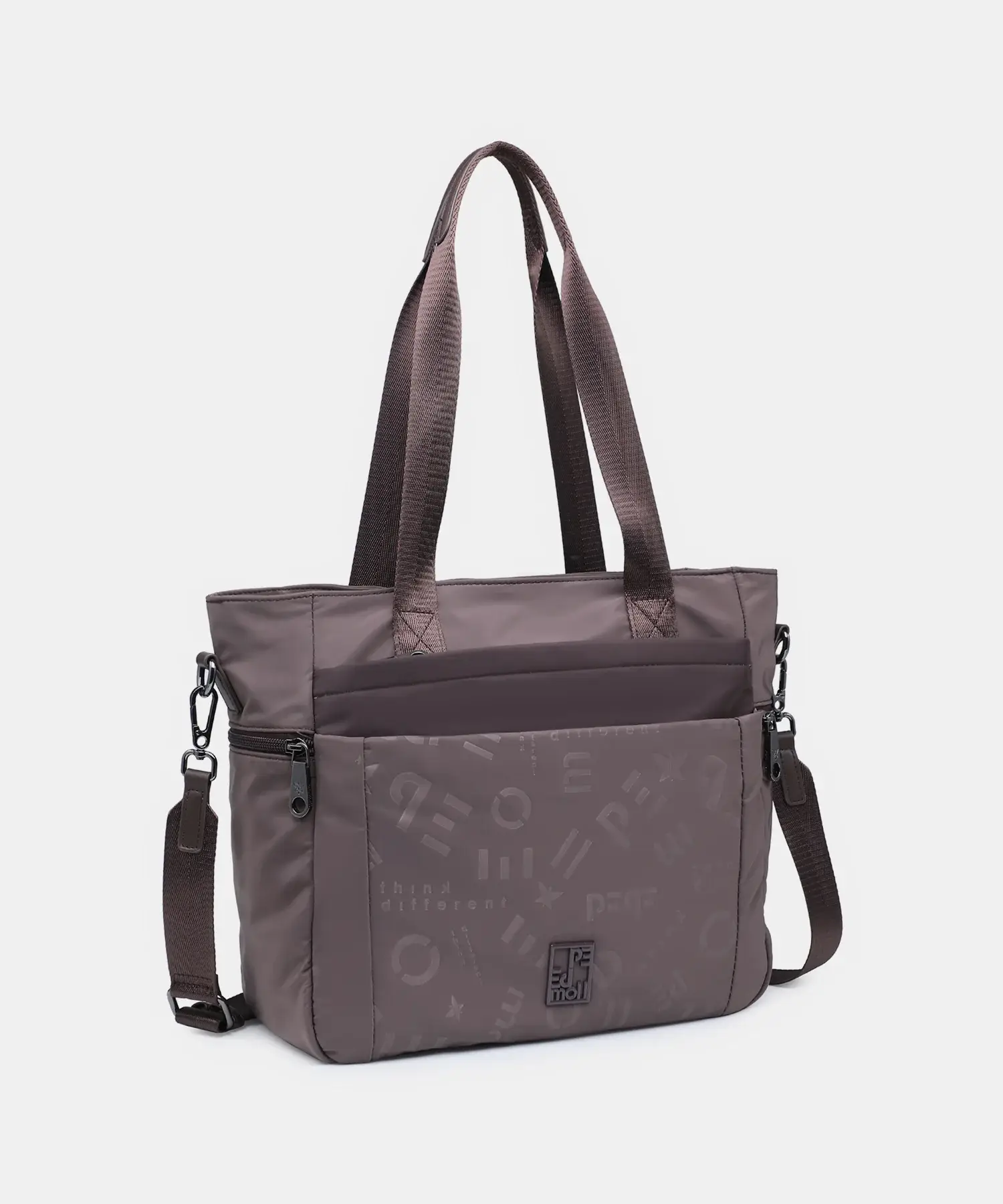 Bolso tote grande mocca Pepe Moll Diana - Imagen 5
