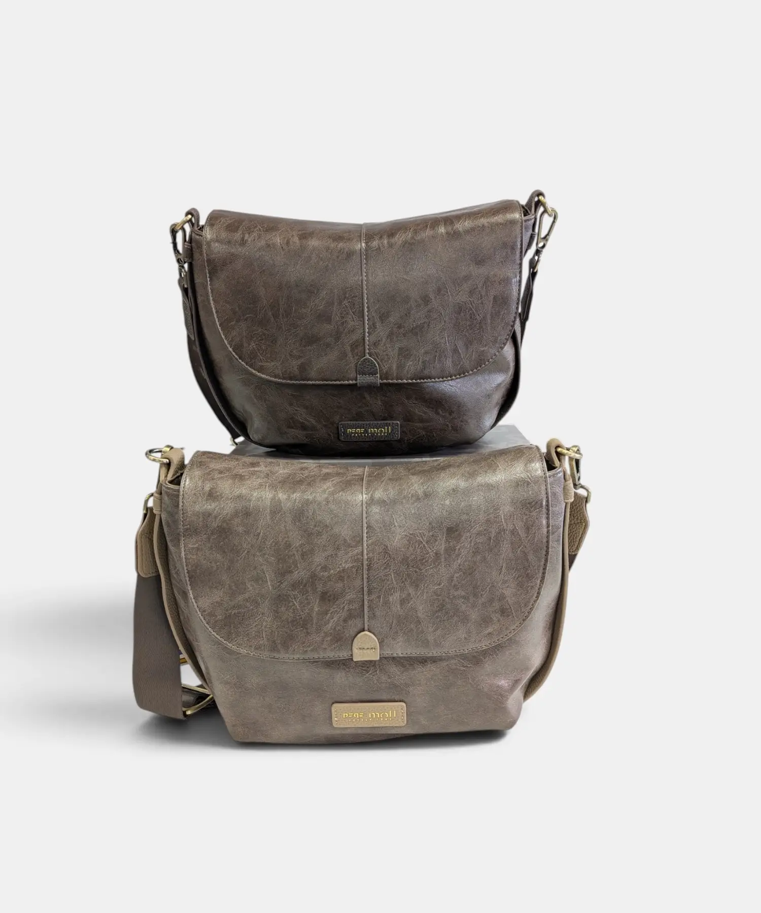 Bolso bandolera con solapa Pepe Moll Elie 262300 - Imagen 6