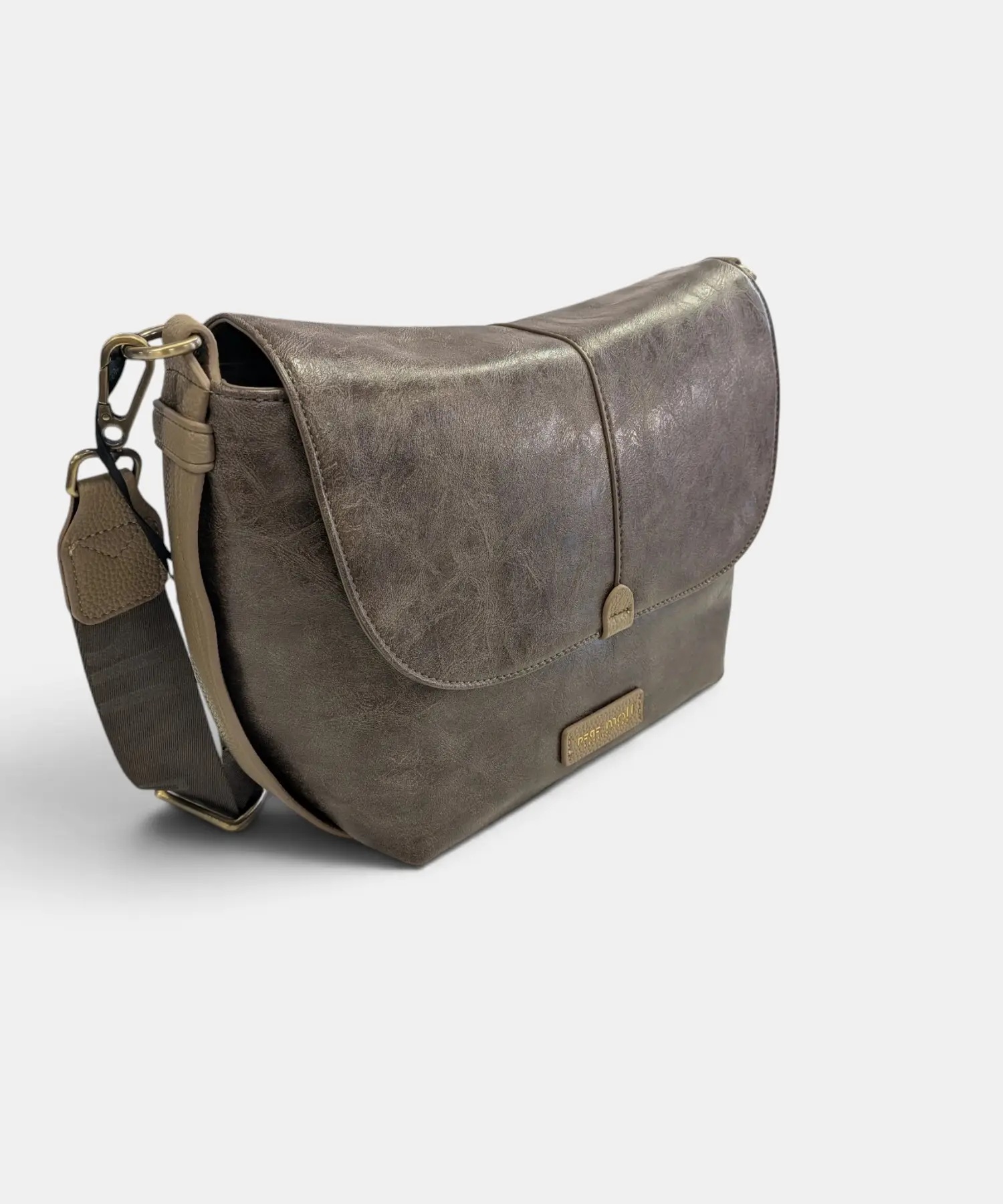 Bolso bandolera con solapa Pepe Moll Elie 262300 - Imagen 11