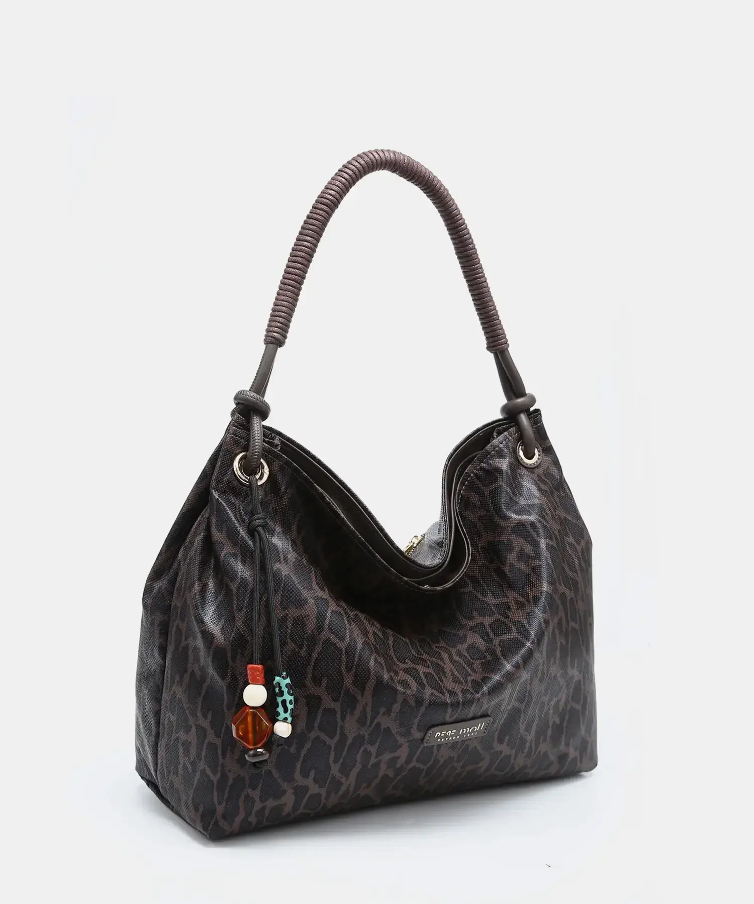 Bolso de hombro Pepe Moll Ellen marrón - Imagen 5