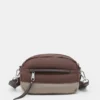 Bolso bandolera pequeño Pepe Moll Gaia marrón - Thumbnail Image 3