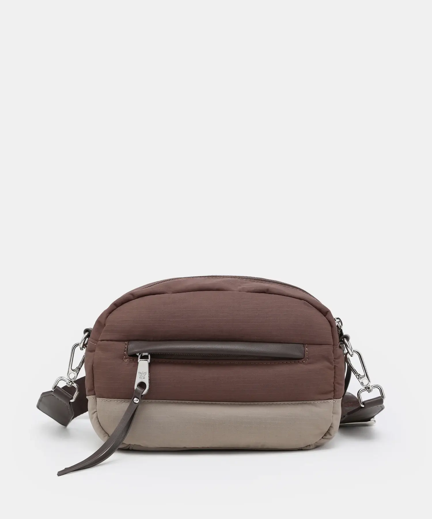Bolso bandolera pequeño Pepe Moll Gaia marrón - Imagen 3