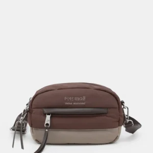 Bolso bandolera pequeño Pepe Moll Gaia marrón
