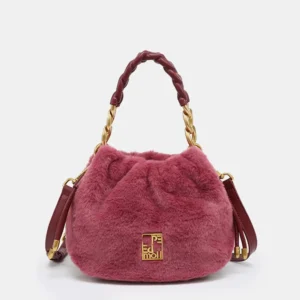 Bolso de mano de pelo sintético Pepe Moll Isis
