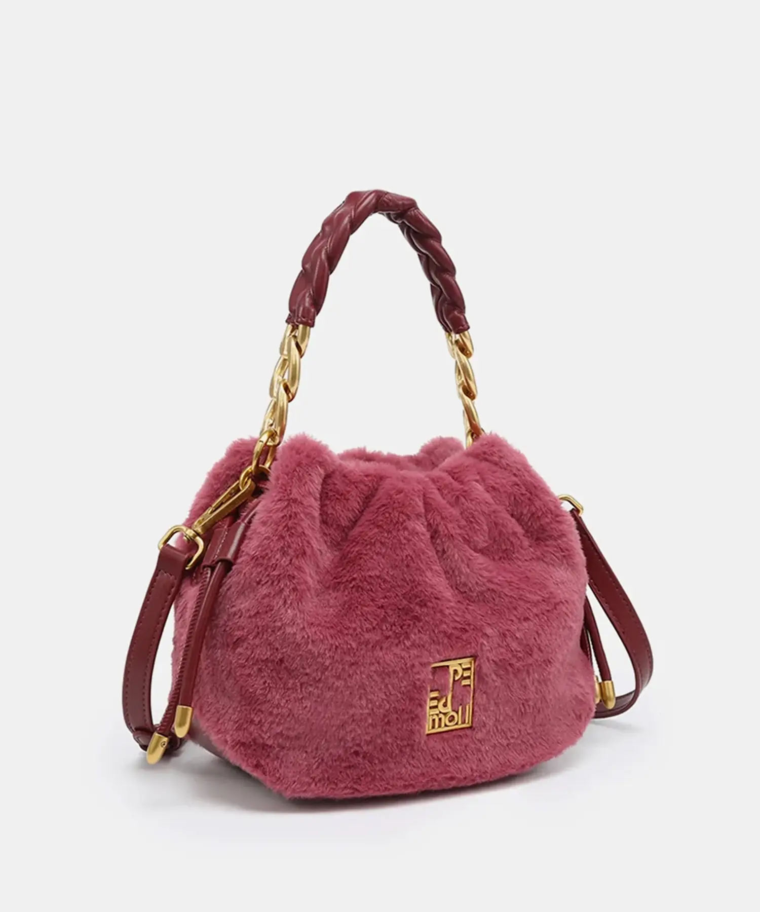 Bolso de mano de pelo sintético Pepe Moll Isis - Imagen 4