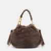 Bolso de mano de pelo sintético Pepe Moll Isis - Thumbnail Image 6