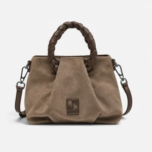 Bolso de mano Pepe Moll Isis con asas trenzadas