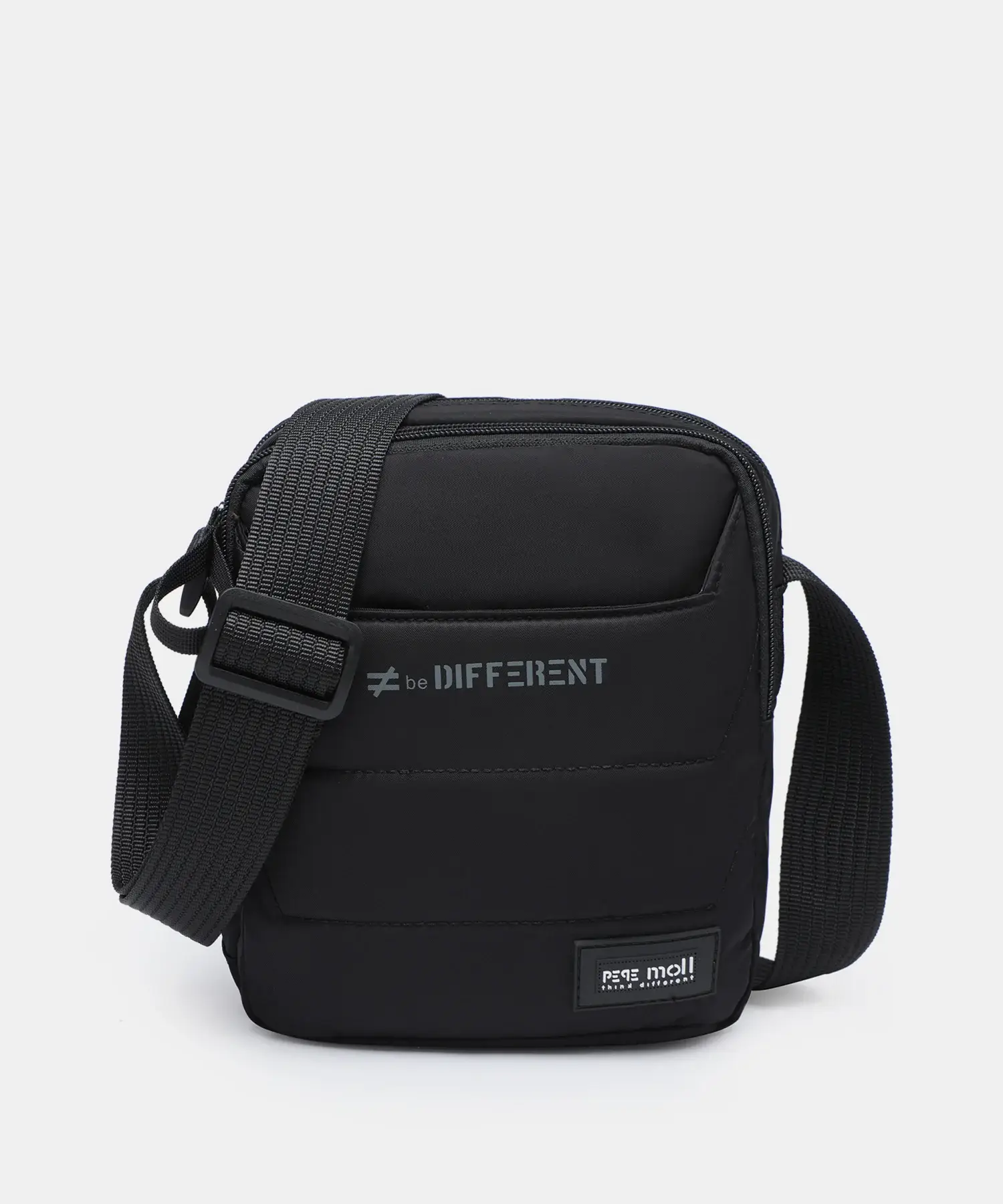 Bolso bandolera pequeño Pepe Moll Adonis negro - Imagen 1