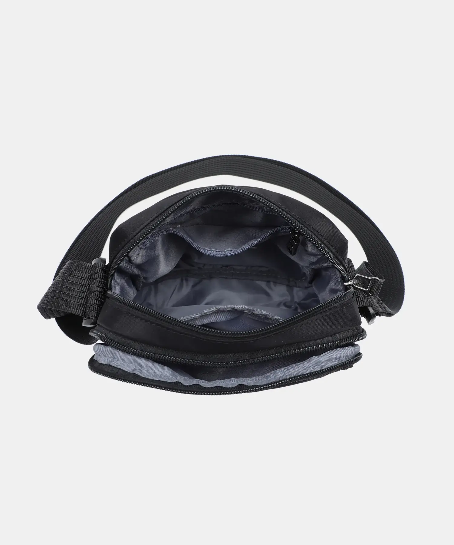 Bolso bandolera pequeño Pepe Moll Adonis negro - Imagen 3