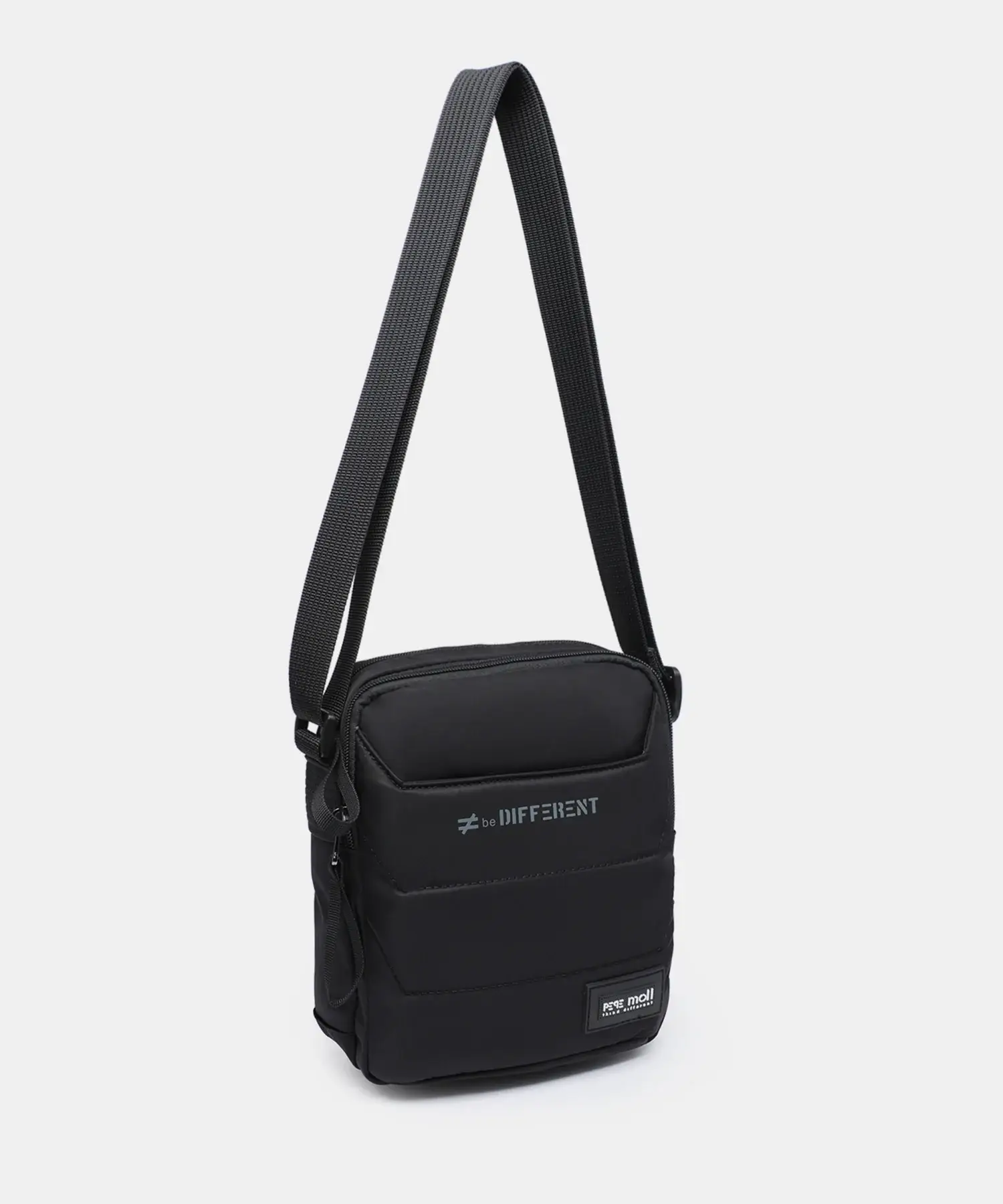 Bolso bandolera pequeño Pepe Moll Adonis negro - Imagen 4