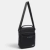 Bolso bandolera Pepe Moll Adonis negro con asa de mano - Thumbnail Image 4