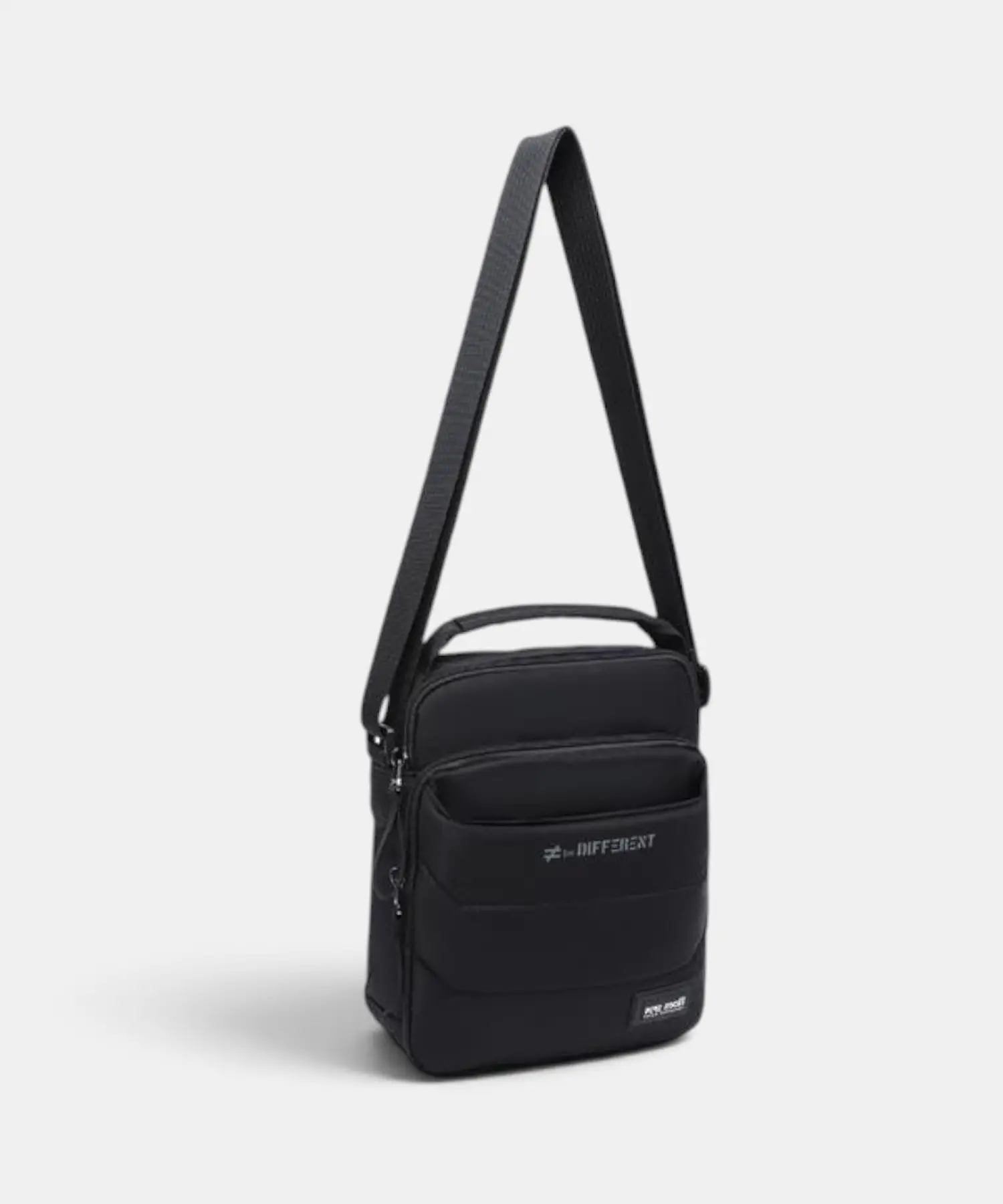 Bolso bandolera Pepe Moll Adonis negro con asa de mano - Imagen 4