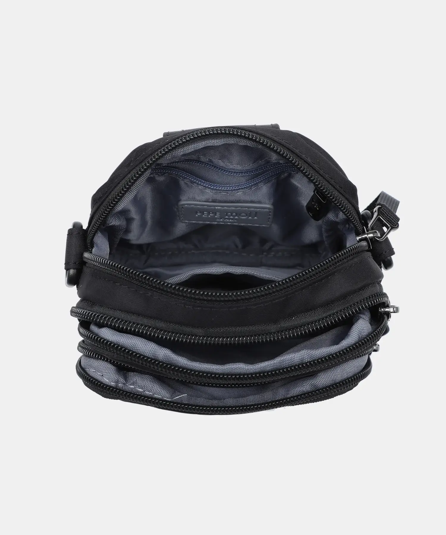 Mini bandolera Pepe Moll Adonis negra - Imagen 3