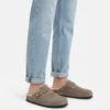 Zuecos de mujer con pelo Pepe Moll Vania Taupe - Thumbnail Image 2