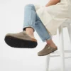Zuecos de mujer con pelo Pepe Moll Vania Taupe - Thumbnail Image 3
