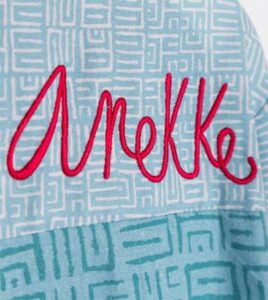 Camisa Anekke azul - Thumbnail Image 2