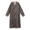 Vestido camisero playa Anekke estampado leopardo oscuro