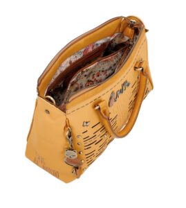 Shopper mostaza tipo doctor Anekke Natura Pachamama