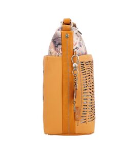 Bandolera grande mostaza Anekke Natura Pachamama