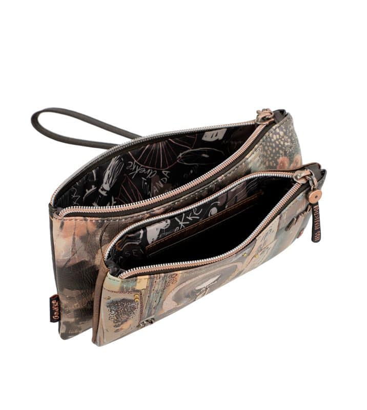 Monedero blando Anekke Shoen Brown