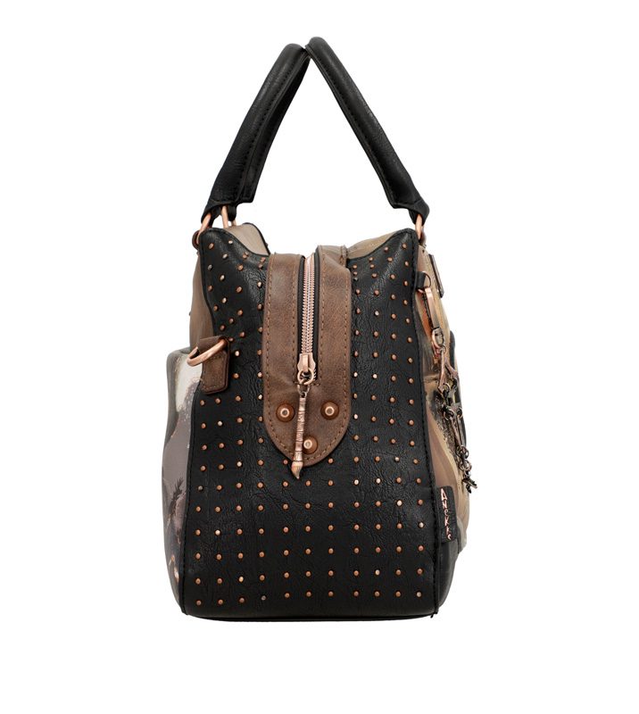 Bolso de asa corta Anekke Shoen Black