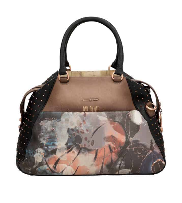 Bolso de asa corta Anekke Shoen Black