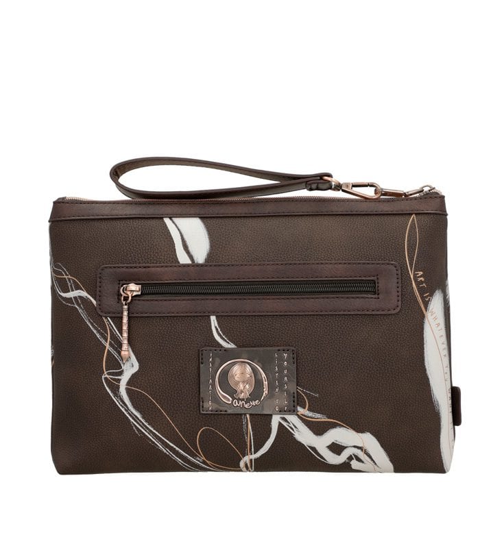 Bolso de mano marrón Anekke Nature Shodo