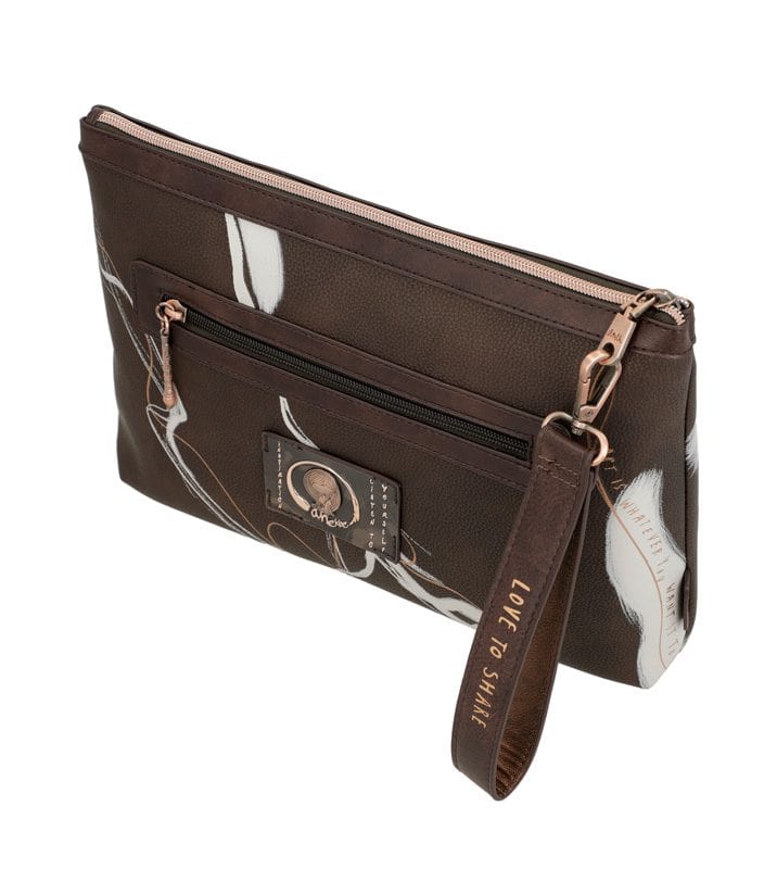 Bolso de mano marrón Anekke Nature Shodo