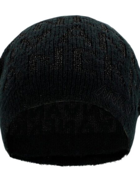 Gorro de punto Anekke negro