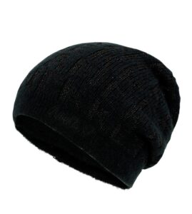 Gorro de punto Anekke negro
