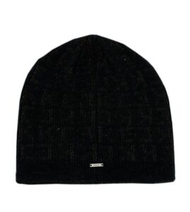 Gorro de punto Anekke negro