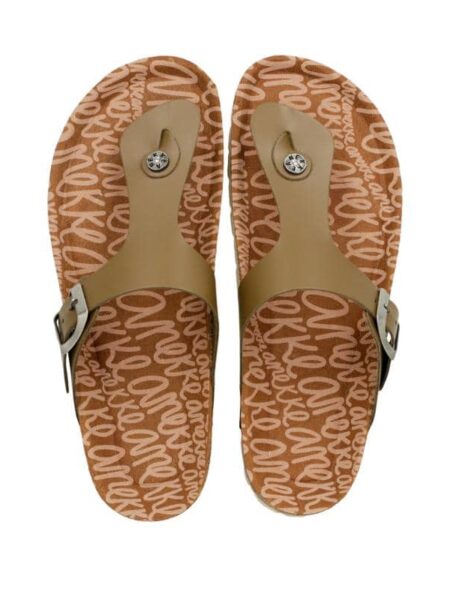 Sandalias verde Anekke
