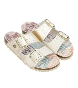 Sandalias doradas Anekke