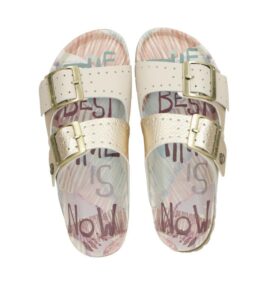 Sandalias doradas Anekke
