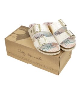Sandalias doradas Anekke