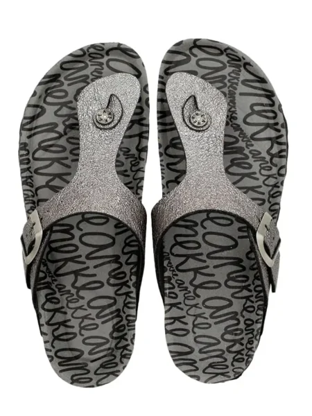 Sandalias plateada Anekke