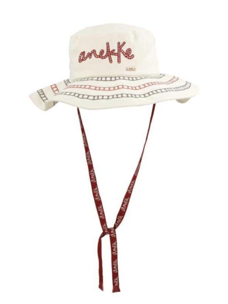 Bucket hat blanco Anekke