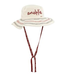 Bucket hat blanco Anekke