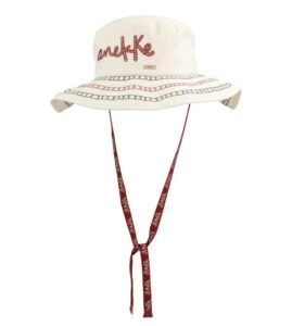 Bucket hat blanco Anekke