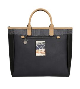 Bolso tote azul marino Anekke Studio