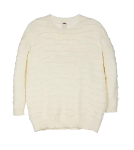 Jersey de punto beige L/XL