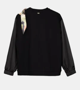 Sudadera negra cut out S/M