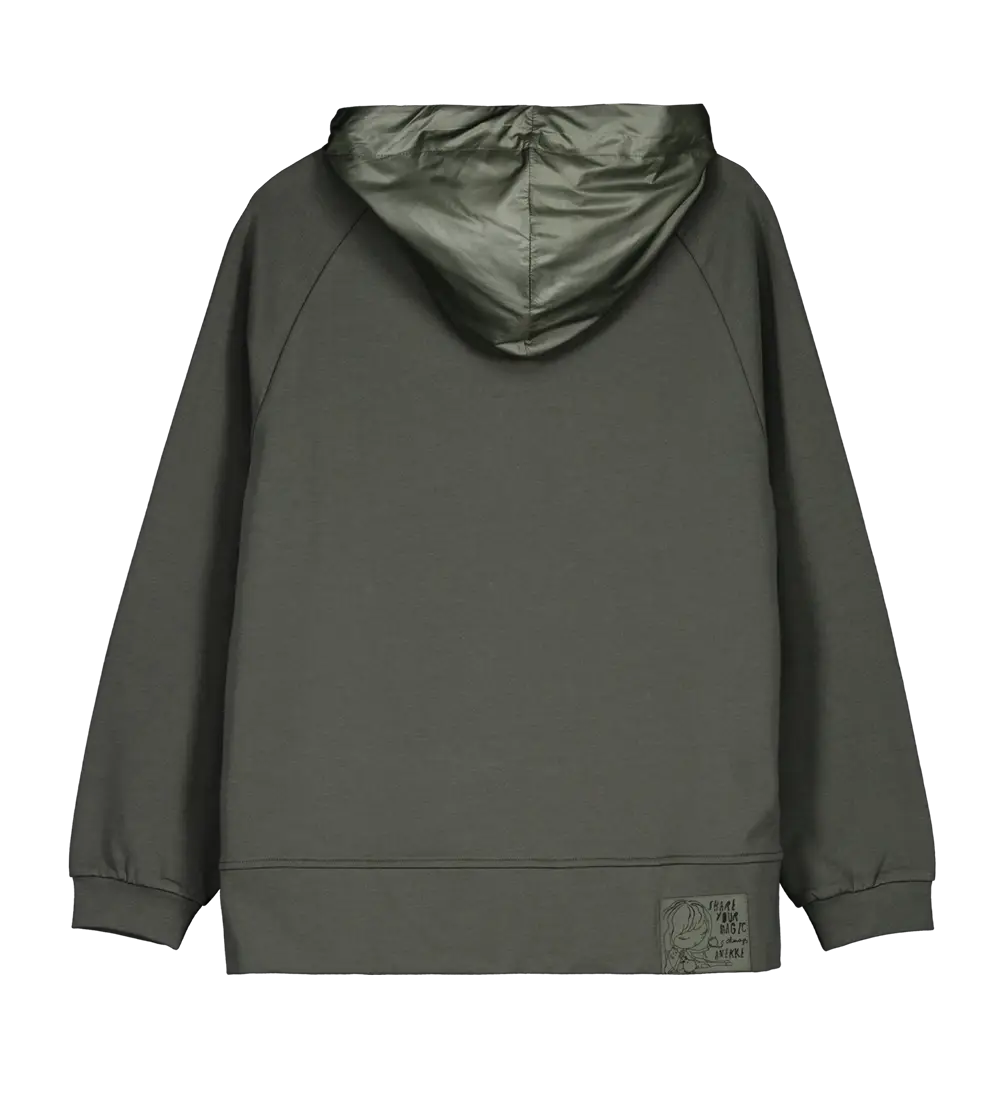 Sudadera gris de Anekke 39280-104 vista trasera