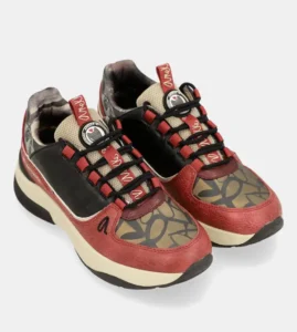 39370-750_5_600x Deportivas rojas y negras con estampado Anekke Sport