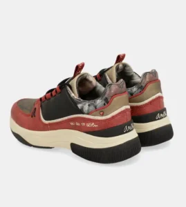 39370-750_6_600x Deportivas rojas y negras con estampado Anekke Sport