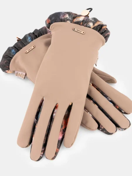 Guantes color caquí tierra Anekke Wings