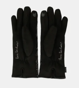 39472-021_5_600x Guantes negros con estampado Anekke